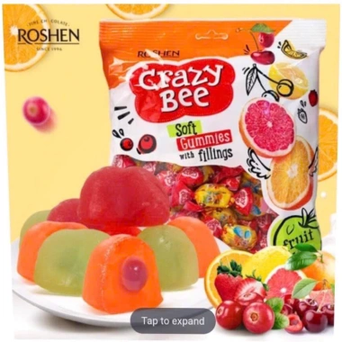 Kẹo Dẻo Trái Cây Crazy Bee Roshen Giảm Giá Cực Sấu - 240k Thay Vì 307k