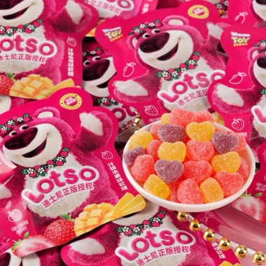 Kẹo Dẻo Trái Cây Gấu Dâu Lotso Gói Nhỏ 4-6c - Giá Rẻ 25.500đ