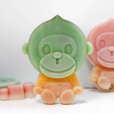 Kẹo Sáp Hình Khỉ Size To Nhân Mứt Trái Cây Thạch - Giảm 22% chỉ 72.000đ 3 Kẹo Sáp Hình Khỉ Size To Nhân Mứt Trái Cây Thạch - Giảm 22% chỉ 72.000đ 3