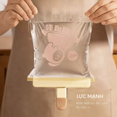 Kẹp miệng túi FEEKA lò xo mạnh, hàn túi mini tiện dụng - Bảo quản thực phẩm giá 16k