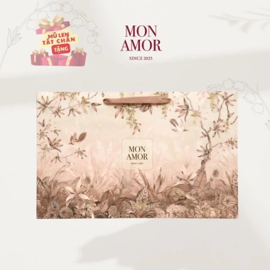 Khăn Len Valentine Mon Amor Giảm 20% - Quà Tặng Người Yêu, Bạn Gái, Gia Đình Ấm Áp chỉ 160k