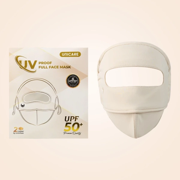Hình ảnh sản phẩm Khẩu Trang Full Mặt Unicare Chống UV UPF50+ Che Toàn Mặt, Chống Nắng Vượt Trội