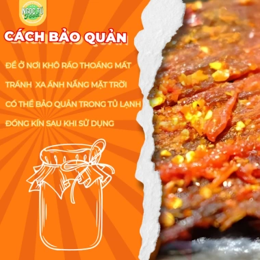 Khô Bò Ngọc Tú 500g - Thịt Bò Khô Cao Cấp, Giá Sốc 250.000₫ (Giảm từ 315.000₫) 7