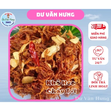 Khô Heo Cháy Tỏi Loại 1 500g – Đồ Ăn Vặt Giòn Tan, Vị Tỏi Đậm, Giá ưu đãi 47.000
