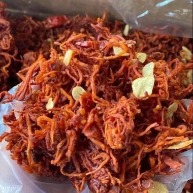 Khô Heo Cháy Tỏi Loại 1 500g – Đồ Ăn Vặt Giòn Tan, Vị Tỏi Đậm, Giá ưu đãi 47.000