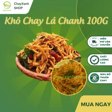 Khô Lá Chanh Thái Nguyên Chất 100g - Giảm 17% Chỉ 35.000đ