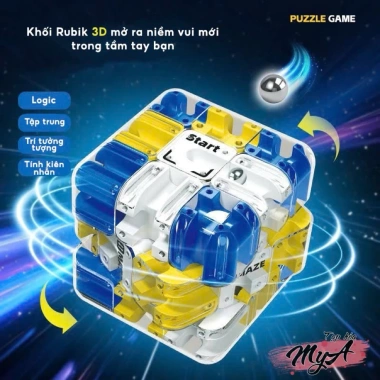 Khối Rubik Xoay 3D Mê Cung - Đồ Chơi Trí Tuệ, Rubik 3x3 Phát Triển Tư Duy Giảm Giá 89k Khối Rubik Xoay 3D Mê Cung - Đồ Chơi Trí Tuệ, Rubik 3x3 Phát Triển Tư Duy Giảm Giá 89k