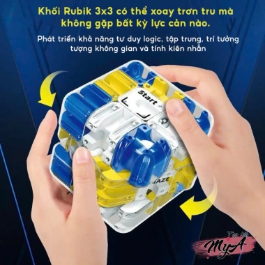Khối Rubik Xoay 3D Mê Cung - Đồ Chơi Trí Tuệ, Rubik 3x3 Phát Triển Tư Duy Giảm Giá 89k