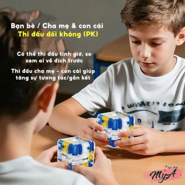 Khối Rubik Xoay 3D Mê Cung - Đồ Chơi Trí Tuệ, Rubik 3x3 Phát Triển Tư Duy Giảm Giá 89k