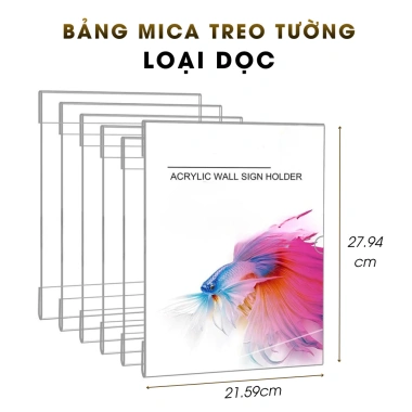 Khung Ảnh Từ Tính A4 Acrylic Trong Suốt Treo Tường Giá Rẻ 62K Thay 80K 15 Khung Ảnh Từ Tính A4 Acrylic Trong Suốt Treo Tường Giá Rẻ 62K Thay 80K 15