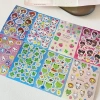 [Khuyến nghị cửa hàng] 8 Phim hoạt hình Nhật Bản Love Rabbit Girl Laser Sticker Bốn lá Dâu Ếch Sổ tay Trang trí Nhãn dán 12.2 2