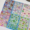 [Khuyến nghị cửa hàng] 8 Phim hoạt hình Nhật Bản Love Rabbit Girl Laser Sticker Bốn lá Dâu Ếch Sổ tay Trang trí Nhãn dán 12.2 3