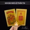 Kim Bài Ngũ Lộ Thần Tài Nhôm Tài Lộc Phong Thủy Khuyến Mãi 30.000 VNĐ