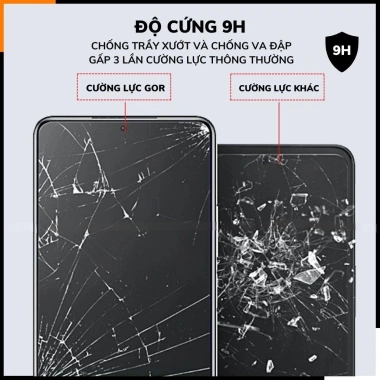 Kính cường lực chính hãng GOR cho Xiaomi Redmi Note 13 Pro 4G – Bảo vệ màn hình, chống vân tay 2