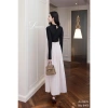 LABAVISTA - Áo lưới đen tay dài dáng ôm chất co giãn 4