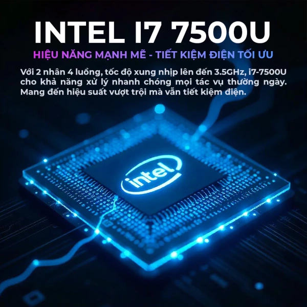 Hình ảnh sản phẩm Laptop I7-7.500U 15.6 inch RAM 16GB SSD 512GB Win 11 Pro Giá rẻ cho học sinh - AOC bảo hành 2 năm