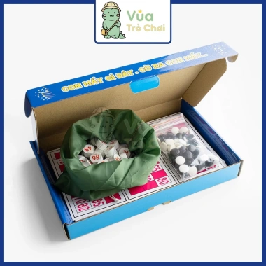 [LHT] Lô Tô Cao Cấp Liên Hiệp Thành Bản Xịn 32 Lá Giấy Dò Số Lượng Gấp Đôi Cờ Loto Đồ Chơi Trẻ Em 5