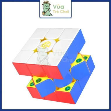 [Limited] Rubik Gan 356 ME 3x3 Gan 356M E Màu Vàng Lục Bản Giới Hạn Năm Rắn 2.025 Đồ Chơi Trí Tuệ 5