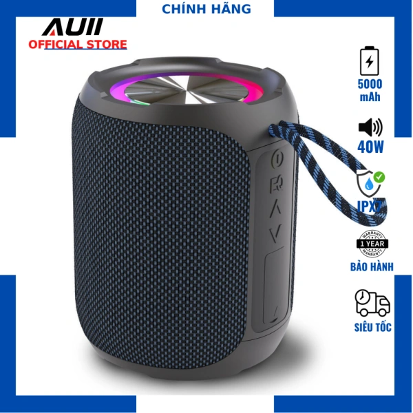 Trải nghiệm âm bass mạnh mẽ của Auii X5 Pro Bluetooth 5.3 trong môi trường ngoài trời