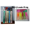 Lốc 10 cây cạo lưỡi cao cấp PS - Giá ưu đãi 22.000đ, sạch hơi thở mỗi ngày