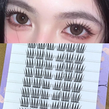 Lông Mi Giả Hàn Quốc Tự Nhiên Dày 10 Hàng Giá Rẻ 119k/3Hộp - Mua 1 Tặng Keo & Nhíp 2