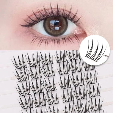 Lông Mi Giả Hàn Quốc Tự Nhiên Dày 10 Hàng Giá Rẻ 119k/3Hộp - Mua 1 Tặng Keo & Nhíp 3