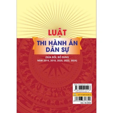 Luật Thi Hành Án Dân Sự 5 Lần Sửa Đổi 2.014-2.024 - Sách Cập Nhật Giá 51.750 VND 9