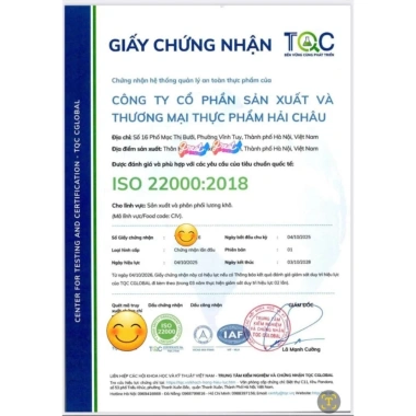 Lương Khô Hải Châu Thùng 50 Gói - Nhiều Vị Thơm Ngon - Giá Sỉ 109998đ 2