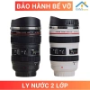 Ly giữ nhiệt inox 400ml hình ống kính máy ảnh - Giữ nóng lạnh lâu, giá chỉ 109k