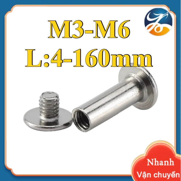 Hướng dẫn chọn kích thước và loại đinh tán inox M3‑M6 cho phụ kiện da