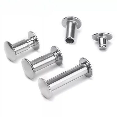 M3 / M4 / M5 / M6 Đinh tán inox, đinh tán vặn ren inox 304 đầu Pake /Ốc vít bằng ren, chốt tán , đinh vít xoáy, đinh tán loại vặn ốc dùng cho đồ da (túi sách, thắt lưng...) [Len-DM-1] 5