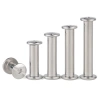 M3 / M4 / M5 / M6 Đinh tán inox, đinh tán vặn ren inox 304 đầu Pake /Ốc vít bằng ren, chốt tán , đinh vít xoáy, đinh tán loại vặn ốc dùng cho đồ da (túi sách, thắt lưng...) [Len-DM-1] 8