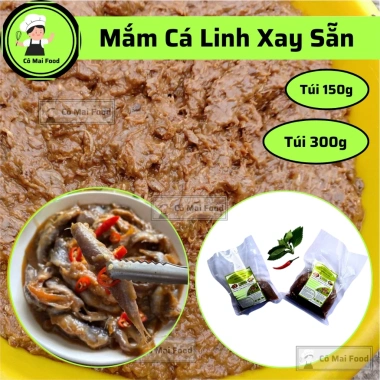 Mắm CÁ LINH, CÁ SẶC Xay Sẵn [ Túi 150g - 300g ] Dùng Chưng Thịt, Nấu Bún Mắm, Lẩu Mắm Miền Tây | Cô Mai Food 3