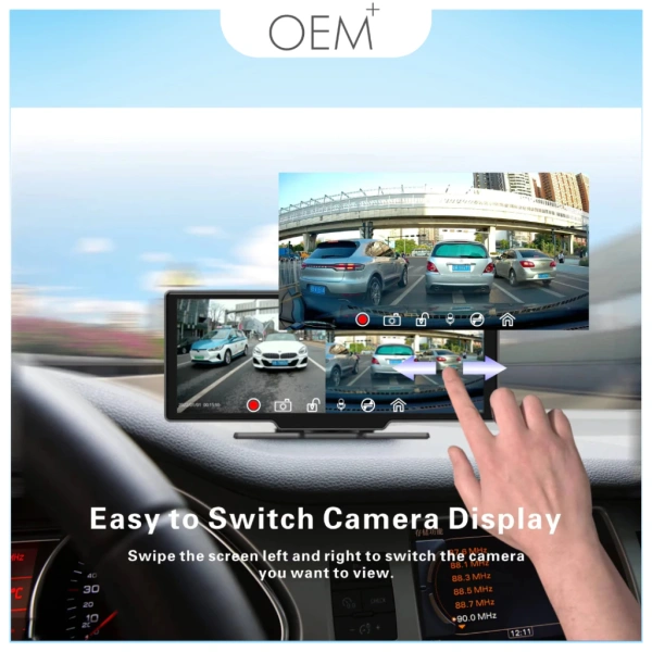Hình ảnh sản phẩm Màn hình taplo ô tô 10 inch CarPlay và Android Auto không dây - Giá ưu đãi 1,719,000đ