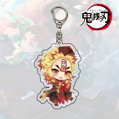 Mặt Dây Chuyền Acrylic Demon Slayer Anime Khóa Xung Quanh Quà Tặng 66.000 VND