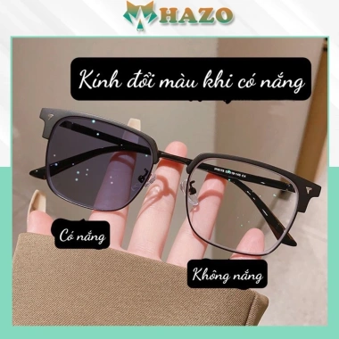 Mắt Kính Đổi Màu Thời Trang Chống UV Tia Phân Cực Giá Cực Sốc 55k