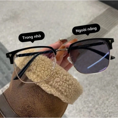 Mắt Kính Đổi Màu Thời Trang Chống UV Tia Phân Cực Giá Cực Sốc 55k