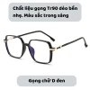 Mắt Kính Vuông Chống Ánh Sáng Xanh & Tia UV K109 - Gọng Kim Loại Cao Cấp Giá 65k 3