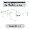 Mắt Kính Vuông Chống Ánh Sáng Xanh & Tia UV K109 - Gọng Kim Loại Cao Cấp Giá 65k 4