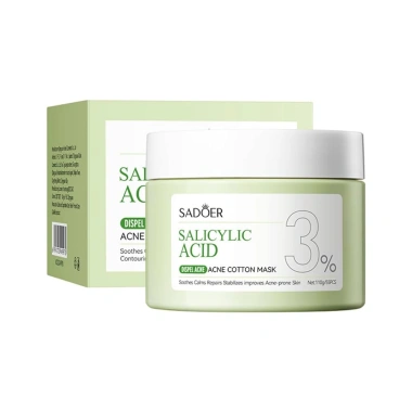 Mặt Nạ Sadoer Salicylic Acid Trị Mụn, Dưỡng Ẩm, Kiểm Soát Dầu 55g - Mụn Đầu Đen Biến Mất
