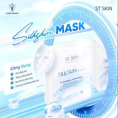 Mặt Nạ ST SKIN SILK SKIN - Căng Bóng Da Mặt - Giảm Giá Còn 99000đ Thay Vì 128700đ 4