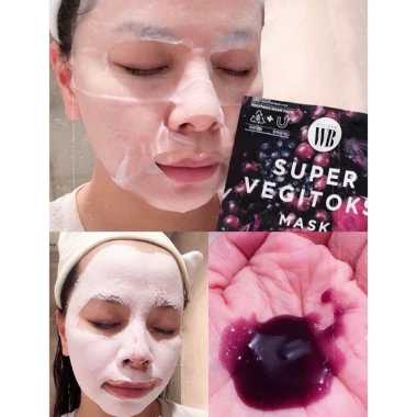 Mặt Nạ Thải Độc Rau Củ BYVIBES Super Vegitoks 25ml - Giá chỉ 13.900 VND