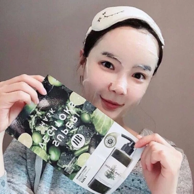 Mặt Nạ Thải Độc Rau Củ BYVIBES Super Vegitoks 25ml - Giá chỉ 13.900 VND