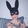 Mặt Nạ Thỏ Bunny Đen Bóng Hóa Trang Halloween Giá Rẻ Chỉ 91.000đ