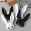 Mặt Nạ Thỏ Bunny Đen Bóng Hóa Trang Halloween Giá Rẻ Chỉ 91.000đ 2