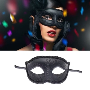 Mặt Nạ Thỏ Bunny Đen Bóng Hóa Trang Halloween Giá Rẻ Chỉ 91.000đ