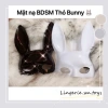 Mặt Nạ Thỏ Bunny Đen Bóng Hóa Trang Halloween Giá Rẻ Chỉ 91.000đ 6