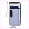 Máy cạo râu qua lại Hiệu quả Cạo râu 3W Retro Máy cạo râu Máy cạo râu mặt với thiết kế lưới hình học buraivn 5