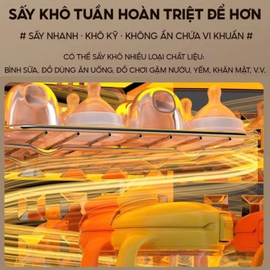 Máy Đa Năng Tiệt Trùng UVC + Đun nước pha sữa + Rót nước tự động YunBaby X26, bảo hành Chính Hãng 3 năm 4