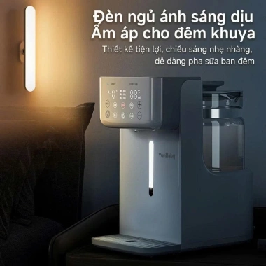 Máy Đun Nước Pha Sữa Yunbaby X23 chuẩn nhiệt độ khử clo, bảo hành 3 năm, 1,250,000 VND 7